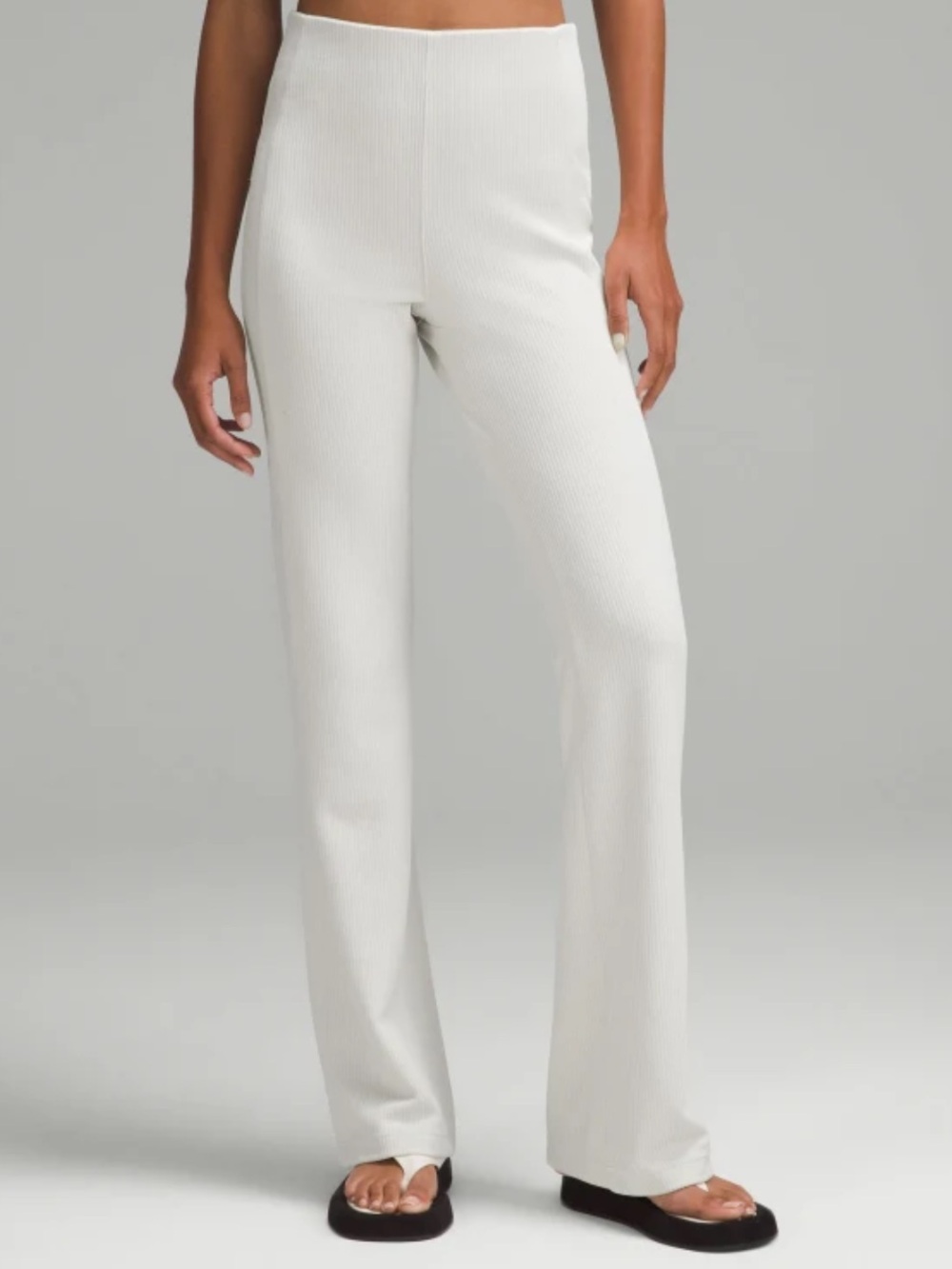 Women’s White Flared Pants
